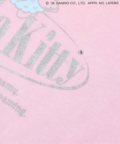 日本童裝 algy x Sanrio Hello Kitty 印花上衣 130-160cm 女童款 夏季  TOPS  其他品牌童裝