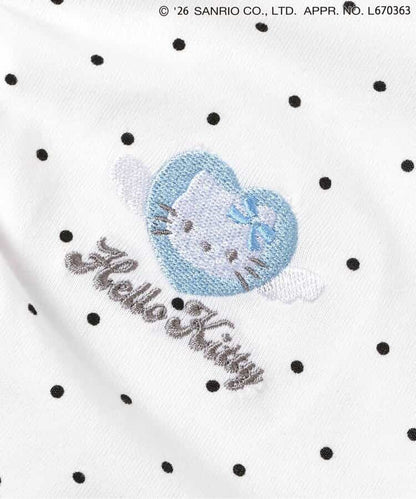 日本童裝 algy x Sanrio Hello Kitty 帶天使耳朵連帽衫 130-160cm 女童款 夏季  TOPS  其他品牌童裝
