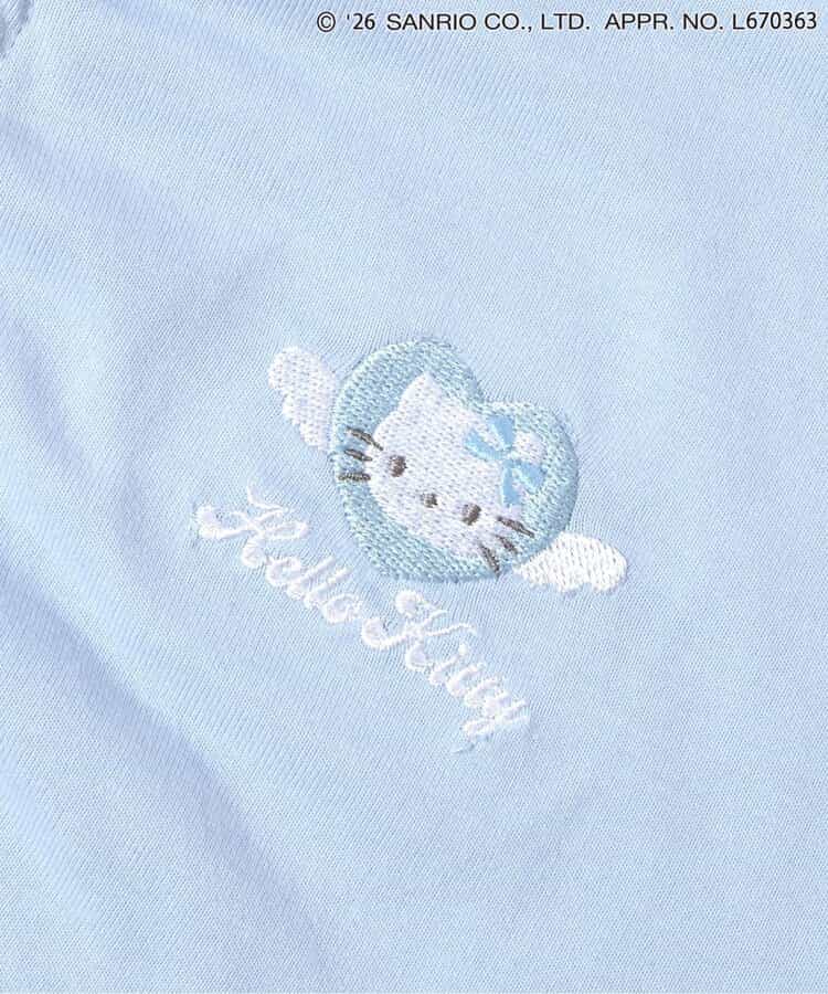 日本童裝 algy x Sanrio Hello Kitty 帶天使耳朵連帽衫 130-160cm 女童款 夏季  TOPS  其他品牌童裝