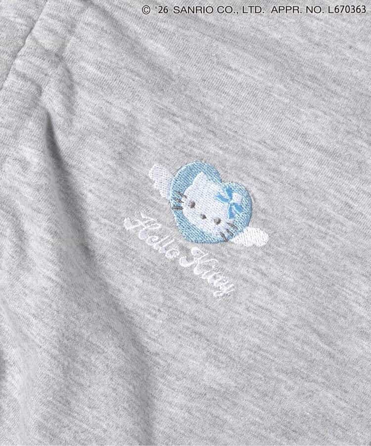 日本童裝 algy x Sanrio Hello Kitty 帶天使耳朵連帽衫 130-160cm 女童款 夏季  TOPS  其他品牌童裝