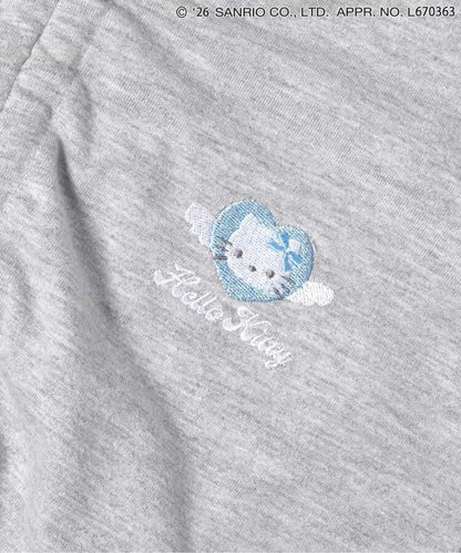 日本童裝 algy x Sanrio Hello Kitty 帶天使耳朵連帽衫 130-160cm 女童款 夏季  TOPS  其他品牌童裝