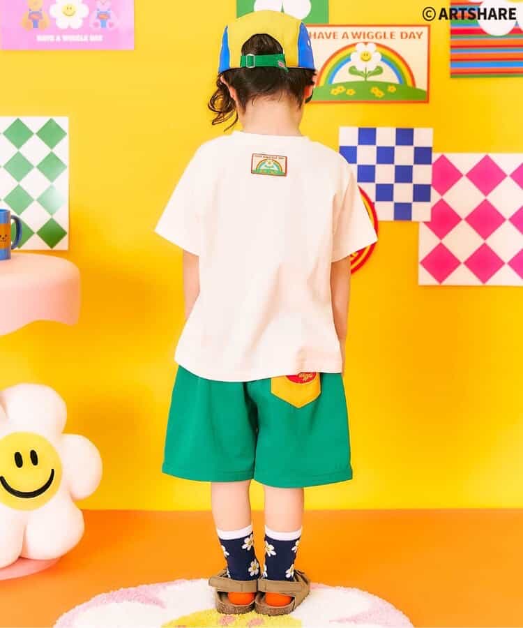 日本童裝 apres les cours x WIGGLE WIGGLE 可愛短褲 80-130cm 男童款/女童款 夏季 PANTS