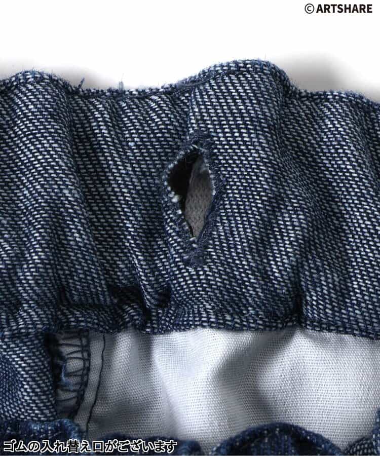 日本童裝 apres les cours x WIGGLE WIGGLE 牛仔短褲 80-130cm 男童款 夏季 PANTS
