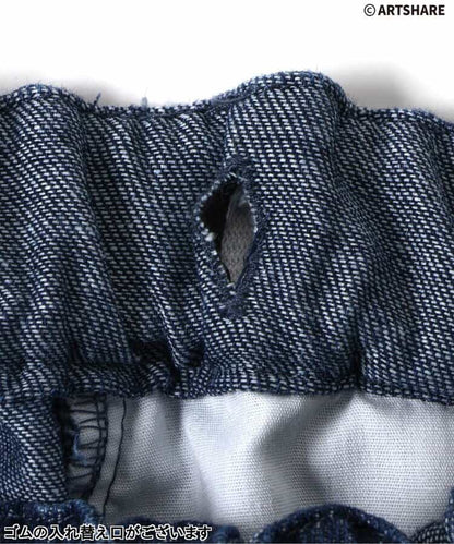 日本童裝 apres les cours x WIGGLE WIGGLE 牛仔短褲 80-130cm 男童款 夏季 PANTS