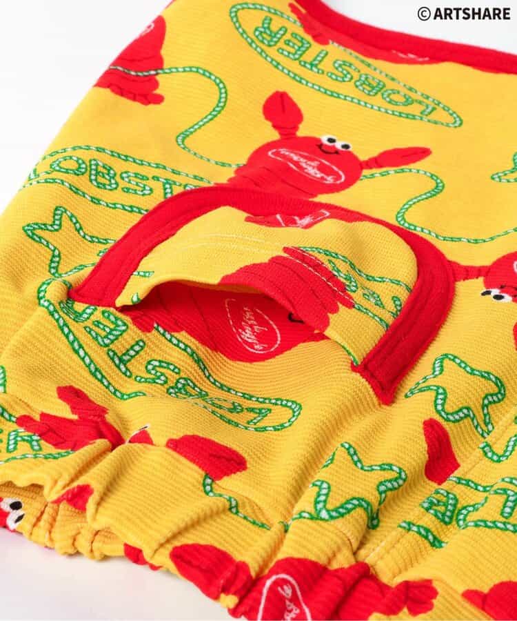 日本童裝 apres les cours x WIGGLE WIGGLE 全印花兩件套裝 80-130cm 男童款/女童款 夏季 TOPS PANTS