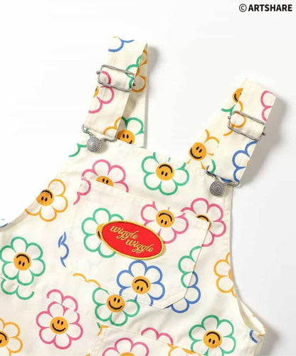 日本童裝 apres les cours x WIGGLE WIGGLE 背帶褲 80-120cm 男童款 夏季 Jumpsuit