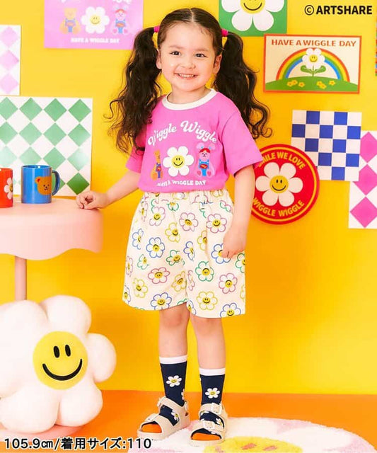 日本童裝 apres les cours x WIGGLE WIGGLE 可愛短褲 80-130cm 男童款/女童款 夏季 PANTS