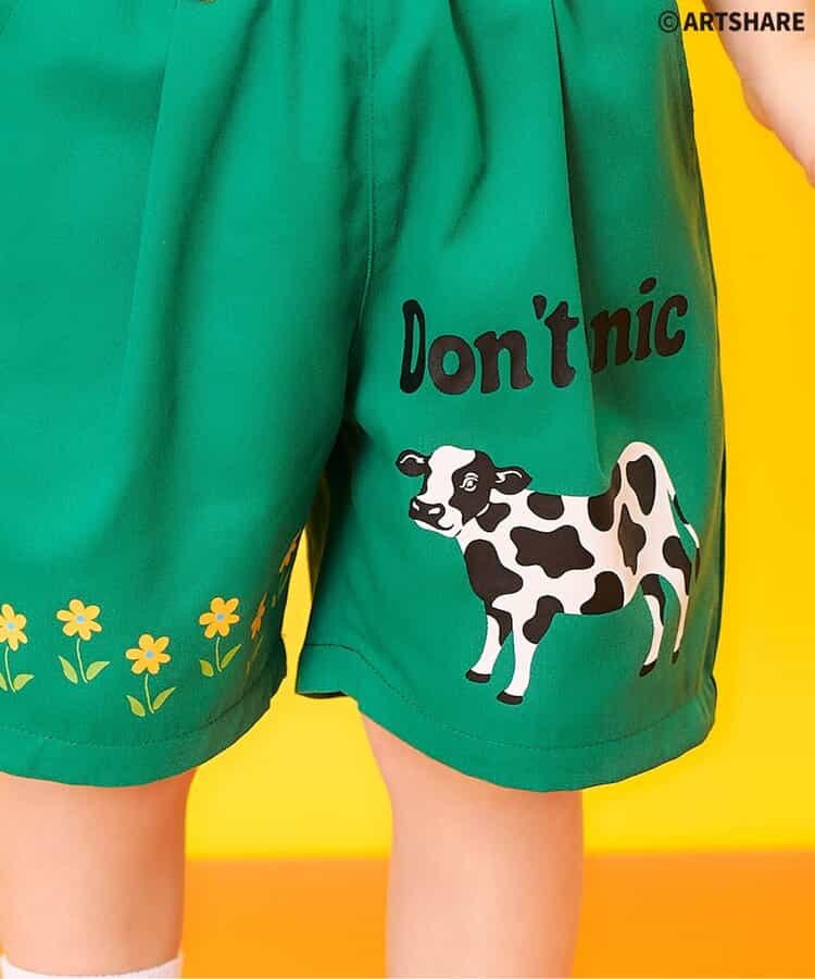 日本童裝 apres les cours x WIGGLE WIGGLE 可愛短褲 80-130cm 男童款/女童款 夏季 PANTS