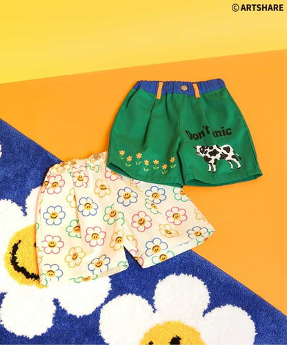 日本童裝 apres les cours x WIGGLE WIGGLE 可愛短褲 80-130cm 男童款/女童款 夏季 PANTS