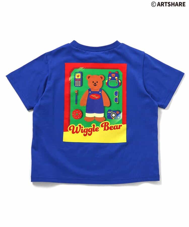 日本童裝 apres les cours x WIGGLE WIGGLE 印花上衣 80-130cm 男童款/女童款 夏季 TOPS