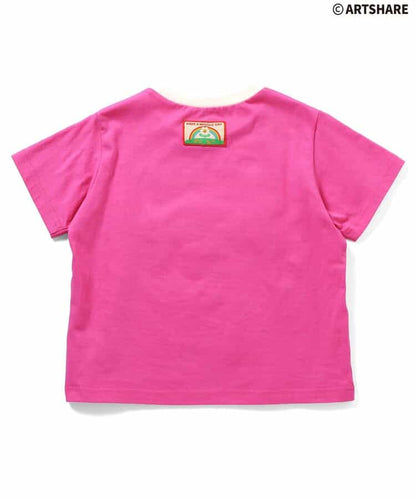 日本童裝 apres les cours x WIGGLE WIGGLE 印花上衣 80-130cm 男童款/女童款 夏季 TOPS