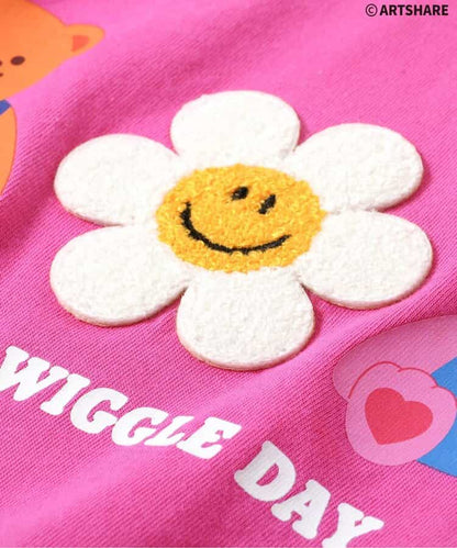 日本童裝 apres les cours x WIGGLE WIGGLE 印花上衣 80-130cm 男童款/女童款 夏季 TOPS