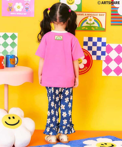 日本童裝 apres les cours x WIGGLE WIGGLE 印花上衣 80-130cm 男童款/女童款 夏季 TOPS
