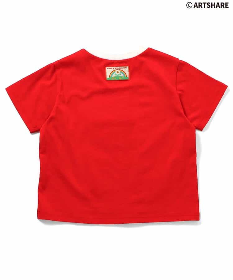 日本童裝 apres les cours x WIGGLE WIGGLE 印花上衣 80-130cm 男童款/女童款 夏季 TOPS
