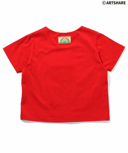 日本童裝 apres les cours x WIGGLE WIGGLE 印花上衣 80-130cm 男童款/女童款 夏季 TOPS