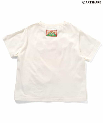 日本童裝 apres les cours x WIGGLE WIGGLE 印花上衣 80-130cm 男童款/女童款 夏季 TOPS