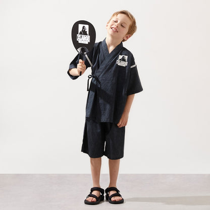 日本童裝 XLARG# KIDS 接觸冷感 日本甚平 日本和服 100-140cm 男童款 夏季 其他品牌童裝 TOPS PANTS 日本夏祭慶典特輯