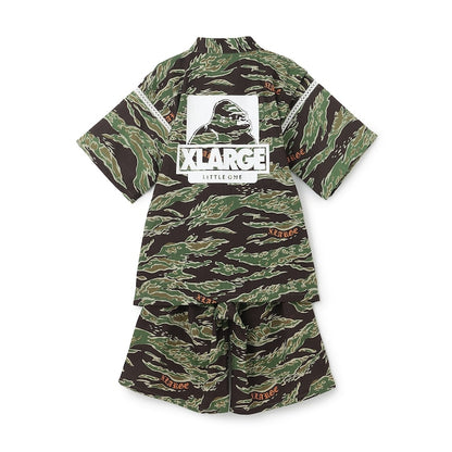 日本童裝 XLARG# KIDS 接觸冷感 日本甚平 日本和服 100-140cm 男童款 夏季 其他品牌童裝 TOPS PANTS 日本夏祭慶典特輯