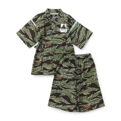日本童裝 XLARG# KIDS 接觸冷感 日本甚平 日本和服 100-140cm 男童款 夏季 其他品牌童裝 TOPS PANTS 日本夏祭慶典特輯