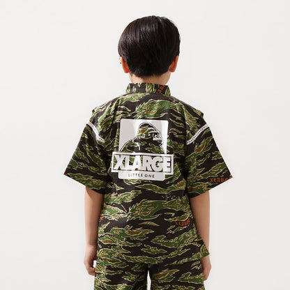 日本童裝 XLARG# KIDS 接觸冷感 日本甚平 日本和服 100-140cm 男童款 夏季 其他品牌童裝 TOPS PANTS 日本夏祭慶典特輯