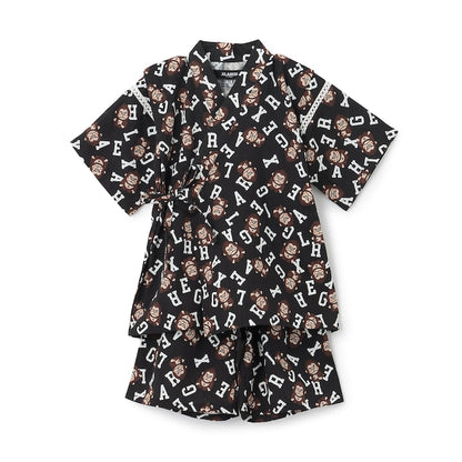 日本童裝 XLARG# KIDS 接觸冷感 日本甚平 日本和服 80-130cm 男童款 夏季 其他品牌童裝 TOPS PANTS 日本夏祭慶典特輯