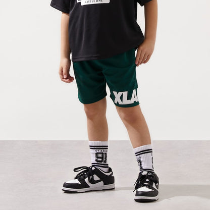日本童裝 XLARGE KIDS 防UV 吸水速乾 印花短褲 100-140cm 男童款 夏季 PANTS