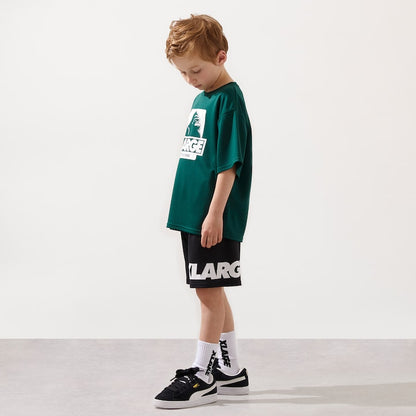 日本童裝 XLARGE KIDS 防UV 吸水速乾 印花短褲 100-140cm 男童款 夏季 PANTS