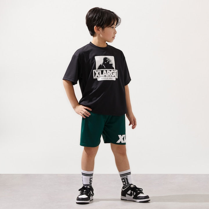 日本童裝 XLARGE KIDS 防UV 吸水速乾 印花短褲 100-140cm 男童款 夏季 PANTS