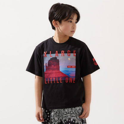 日本童裝 XLARGE KIDS 防UV 接觸冷感 照片印花短袖上衣 90-140cm 男童款 夏季 TOPS