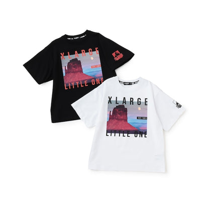 日本童裝 XLARGE KIDS 防UV 接觸冷感 照片印花短袖上衣 90-140cm 男童款 夏季 TOPS