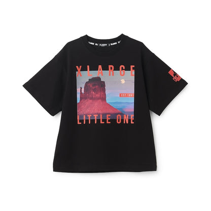日本童裝 XLARGE KIDS 防UV 接觸冷感 照片印花短袖上衣 90-140cm 男童款 夏季 TOPS