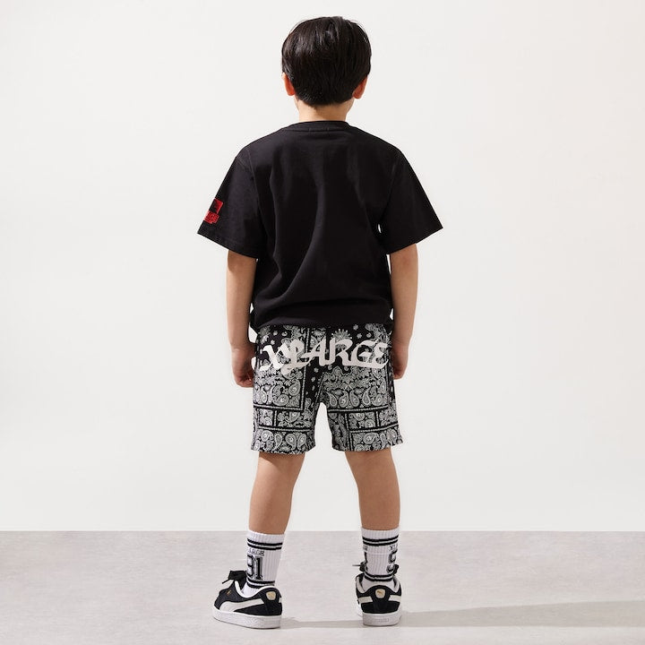 日本童裝 XLARGE KIDS 防UV 接觸冷感 照片印花短袖上衣 90-140cm 男童款 夏季 TOPS