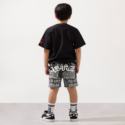 日本童裝 XLARGE KIDS 防UV 接觸冷感 照片印花短袖上衣 90-140cm 男童款 夏季 TOPS