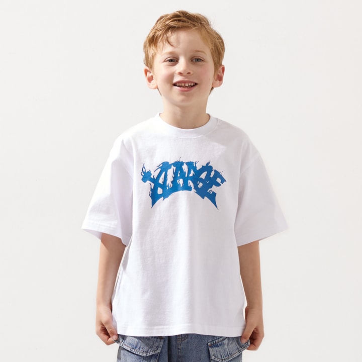 日本童裝 XLARGE KIDS 印花短袖上衣 80-140cm 男童款 夏季 TOPS