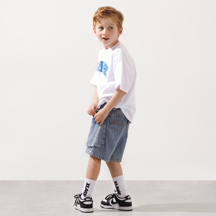 日本童裝 XLARGE KIDS 印花短袖上衣 80-140cm 男童款 夏季 TOPS