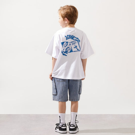 日本童裝 XLARGE KIDS 印花短袖上衣 80-140cm 男童款 夏季 TOPS