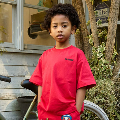 日本童裝 XLARGE KIDS 徽章印花上衣 80-140cm 男童款 夏季 TOPS