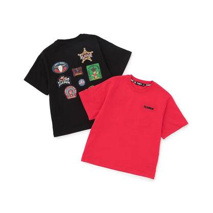 日本童裝 XLARGE KIDS 徽章印花上衣 80-140cm 男童款 夏季 TOPS