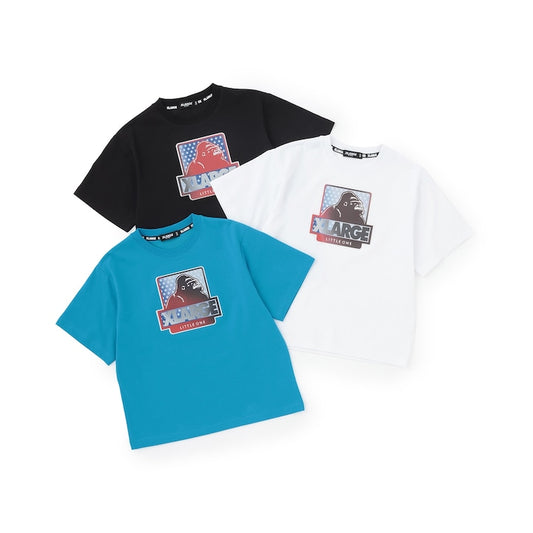 日本童裝 XLARGE KIDS 防UV 接觸冷感 漸變印花上衣 80-140cm 男童款 夏季 TOPS