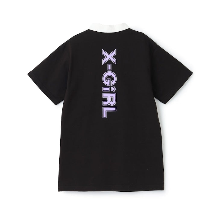 日本童裝 X-girl Stages x BASKIN ROBBINS polo連身裙 90-140cm 女童款 夏季 DRESSES