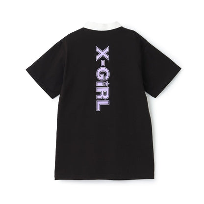 日本童裝 X-girl Stages x BASKIN ROBBINS polo連身裙 90-140cm 女童款 夏季 DRESSES