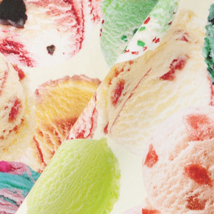 日本童裝 X-girl Stages x BASKIN ROBBINS 雪糕球印花上衣 90-140cm 女童款 夏季 TOPS