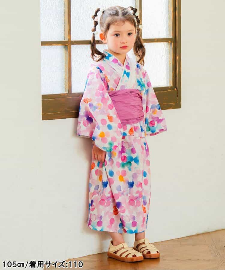 日本童裝 Boribon 日本浴衣 日本和服 100-120cm 女童款 夏季 其他品牌童裝 DRESSES 日本夏祭慶典特輯