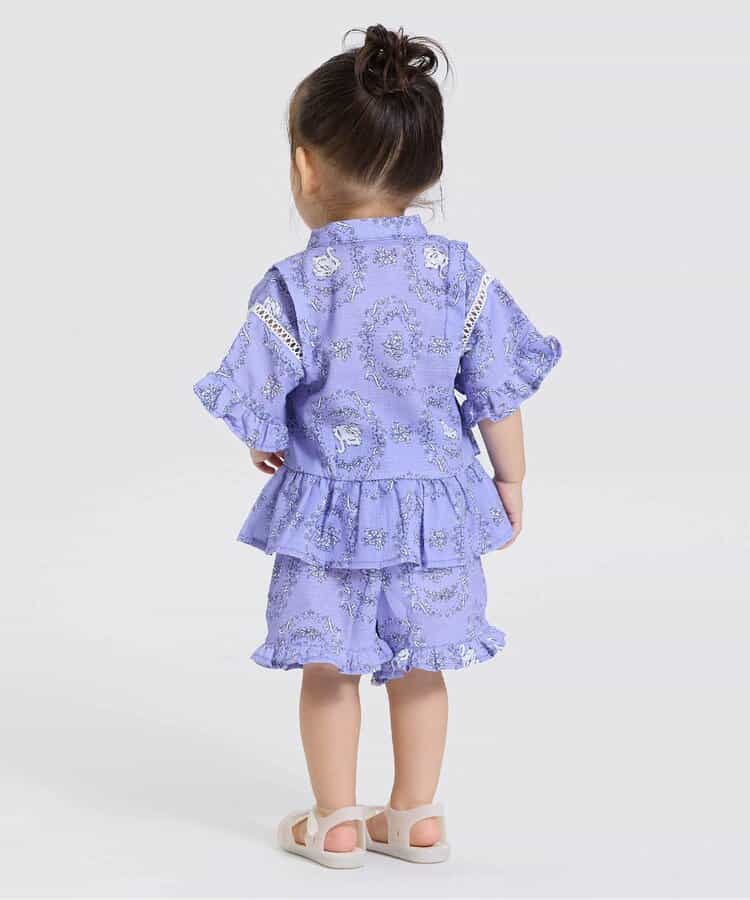 日本童裝 Boribon 日本甚平 日本和服 80-100cm 女童款 夏季 其他品牌童裝 TOPS PANTS 日本夏祭慶典特輯