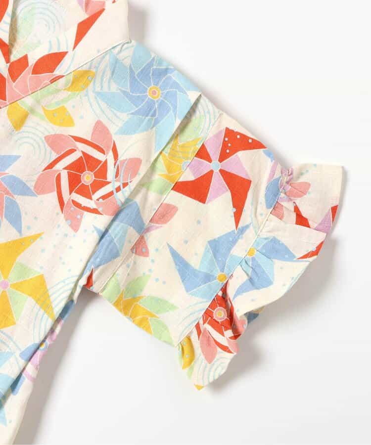 日本童裝 BREEZE 日本甚平 日本和服 80-140cm 女童款 夏季 TOPS PANTS 日本夏祭慶典特輯