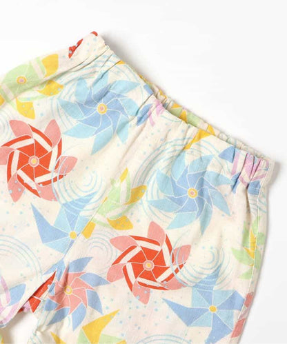 日本童裝 BREEZE 日本甚平 日本和服 80-140cm 女童款 夏季 TOPS PANTS 日本夏祭慶典特輯