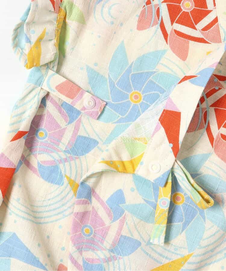 Disney Japanese children's clothing, Jinbei Japanese kimono, 100-150cm, for girls, summer, other brand children's clothing, TOPS PANTS, Japanese Summer Festival Special