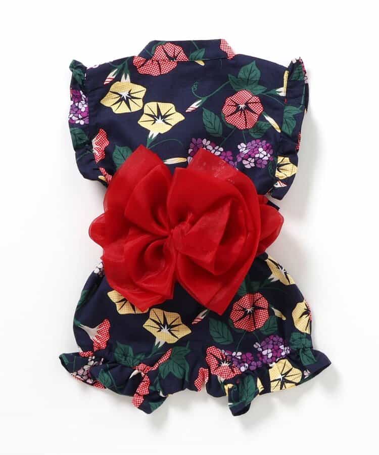 Disney Japanese children's clothing, Jinbei Japanese kimono, 100-150cm, for girls, summer, other brand children's clothing, TOPS PANTS, Japanese Summer Festival Special