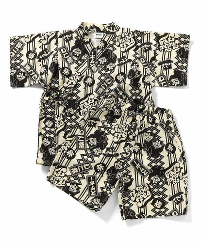 Disney Japanese children's clothing, Jinbei Japanese kimono, 100-150cm, for girls, summer, other brand children's clothing, TOPS PANTS, Japanese Summer Festival Special