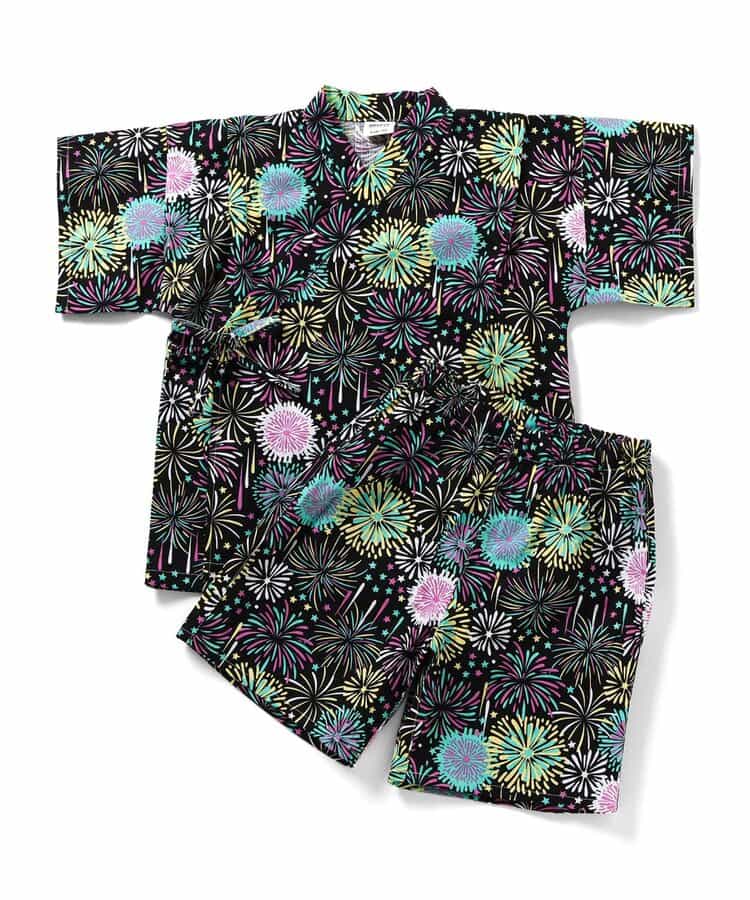 Disney Japanese children's clothing, Jinbei Japanese kimono, 100-150cm, for girls, summer, other brand children's clothing, TOPS PANTS, Japanese Summer Festival Special